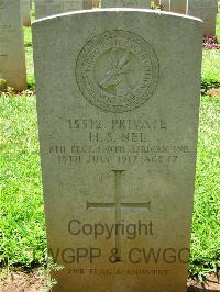 Dar Es Salaam War Cemetery - Nel, Henry Stephen